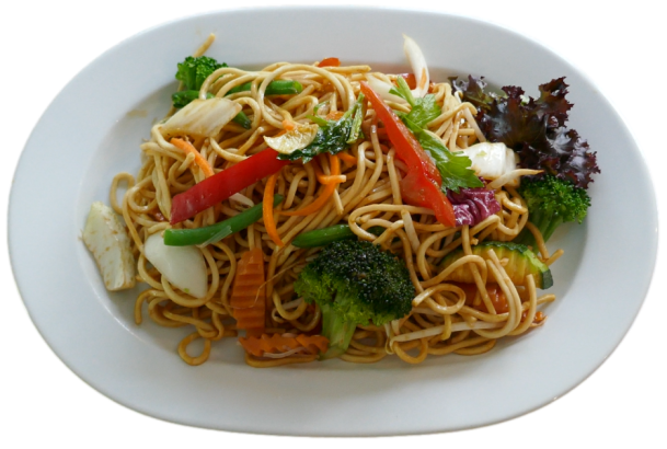 vegetarisch Bratnudeln