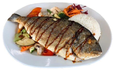 Ganze gebackene Dorade (500g)